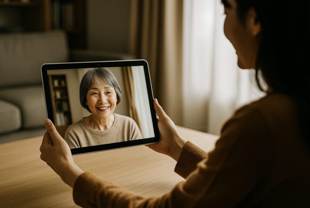 一人暮らしの親がかわいそうで心配、寂しい。離れていても親子の絆を育む