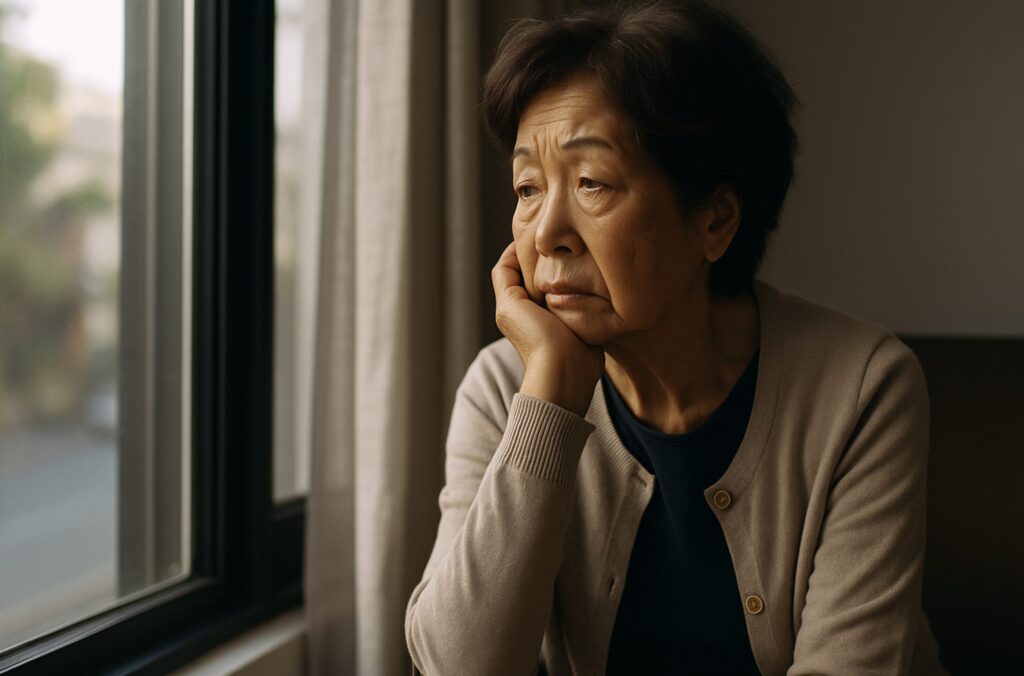 一人暮らしの親が心配で寂しい