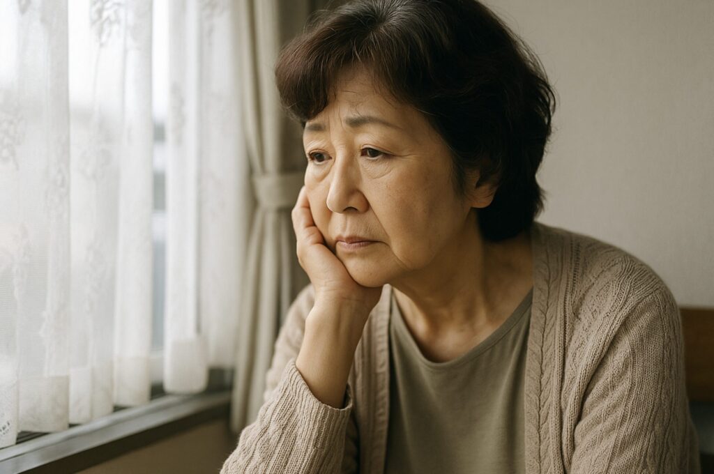 一人暮らしの親がかわいそうで心配、寂しい。60代母親の一人暮らしを想う