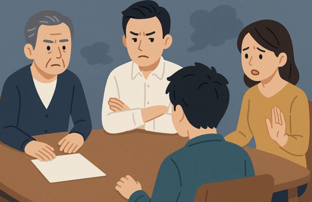家族会議が気持ち悪いと感じたら。老後に向けた話し合いの始め方