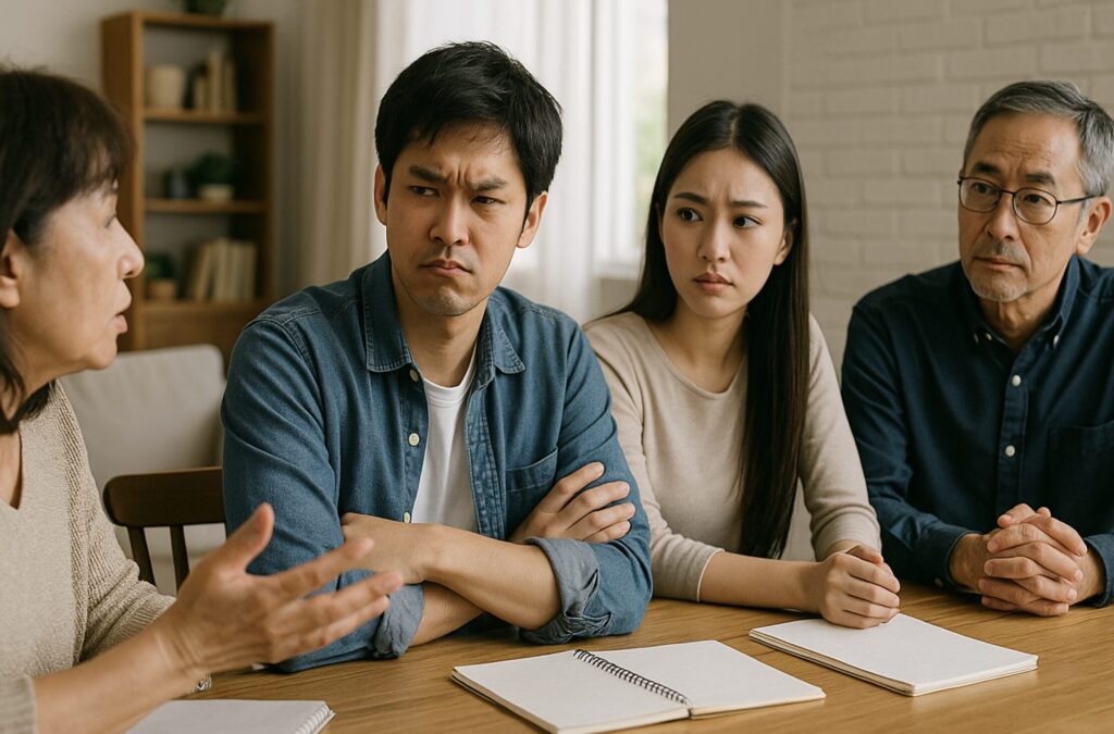 家族会議が気持ち悪いと感じたら。開く理由と目的を明確にしよう