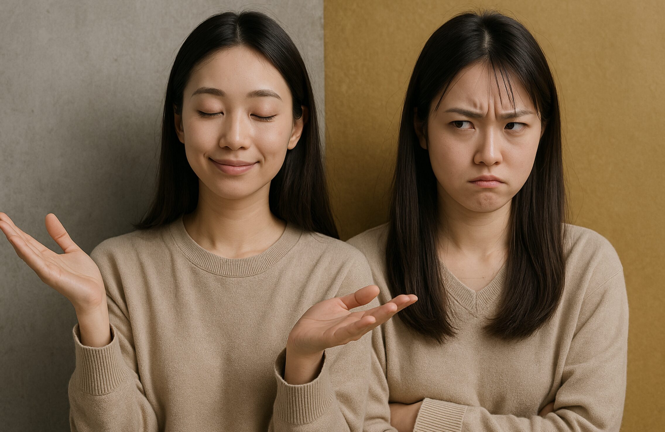 自分の機嫌を取るのが上手い人と、自分の思い通りにならないと不機嫌な人